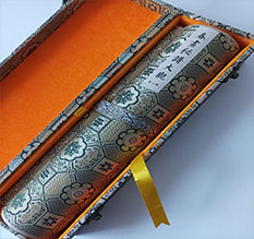 汶川书画装裱案例